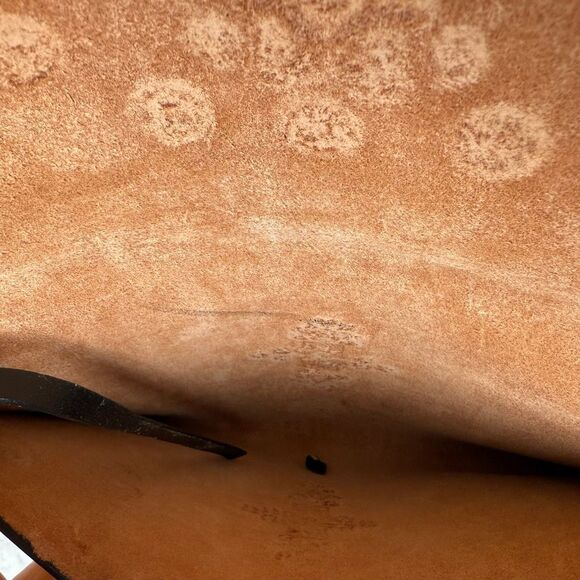 austerbags Handmade and hand-painted Sofia mustard - Picture 5 of 13